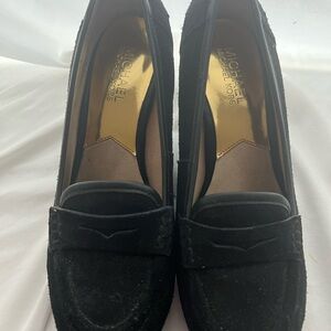 Michael Kors Elegant Black Loafers pumps for Women 7.5M